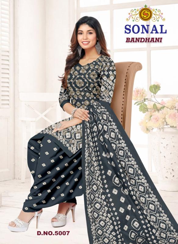 Sonal bandhani vol 5 dress material wholesale market